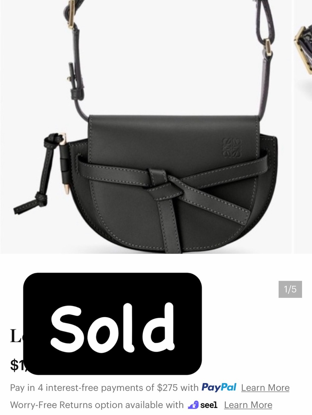 Loewe mini gate bag